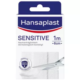 HANSAPLAST Jutīgais apmetums hipoalerģisks 6 cm x 1 m, 1 gab