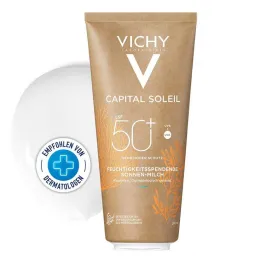Vichy Capital Soleil mitrinošais saules pieniņš LSF 50+, 200 ml