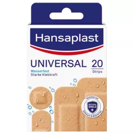 HANSAPLAST Universālās apmetuma sloksnes ūdensizturīgas, 20 gab
