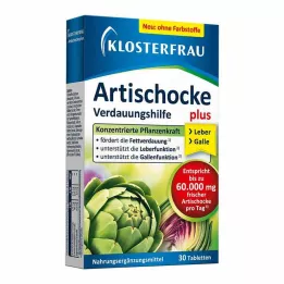 KLOSTERFRAU Artišoks plus tabletes, 30 gab