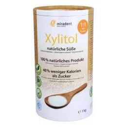Miradent Xylitol cukura aizstājēja pulveris, 1000 g