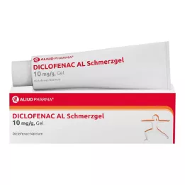 DICLOFENAC AL Pretsāpju želeja 10 mg/g, 150 g