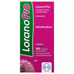 LORANOPRO 0,5 mg/ml šķīdums iekšķīgai lietošanai, 100 ml