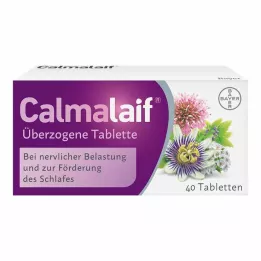 CALMALAIF apvalkotās tabletes, 40 gab