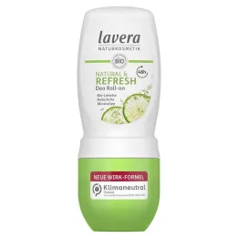 Lavera dezodorants Roll-on dabīgs &amp; atsvaidzinātājs, 50 ml