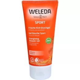 WELEDA Sport Freshness Kick dušas želeja Arnica, 200 ml