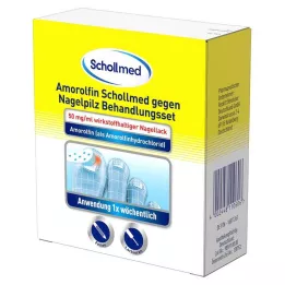 AMOROLFIN Schollmed pret nagu sēnīšu ārstēšanas komplekts, 2,5 ml