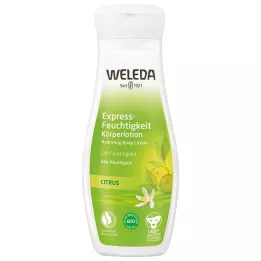 WELEDA Citrus Express Moisture ķermeņa losjons, 200 ml