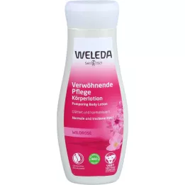 WELEDA Wild Rose Pampering Care ķermeņa losjons, 200 ml