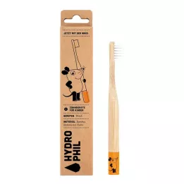 NACHHALTIGE Mouse Kids zobu birste Bamboo Orange Soft, 1 gab