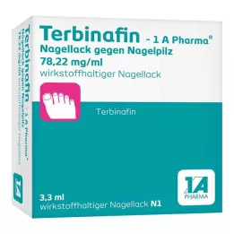 TERBINAFIN-1A Pharma Nagell.g. Nagu sēnīte 78,22 mg/ml, 3,3 ml