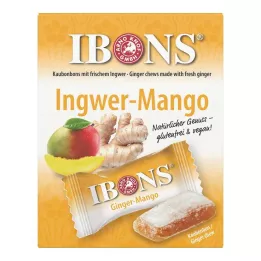 IBONS Ginger Mango Box košļājamās konfektes, 60 g