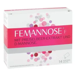 Femannose F granulu paciņas, 14 gab