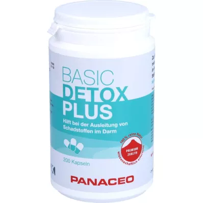 PANACEO Basic Detox Plus kapsulas, 200 gab
