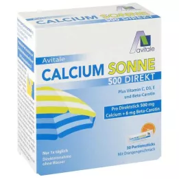 CALCIUM SONNE 500 Direct Portion Sticks, 30 gab