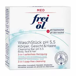 FREI ÖL Mazgāšanas stieņa pH 5,5 Ķermeņa sejas apmatojums, 90 g