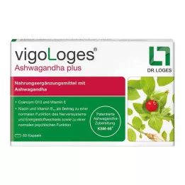 VIGOLOGES Ashwagandha plus kapsulas, 120 gab