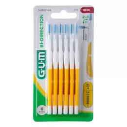 GUM Bi-Direction Starpzobu b.1,4 mm dzeltens, 6 gab