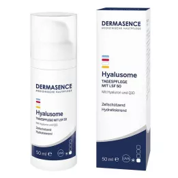 DERMASENCE Hyalusome dienas kopšanas emulsija LSF 50, 50 ml