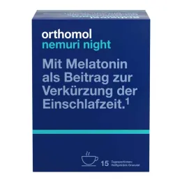 Orthomol nemuri nakts granulas, 15X10 g