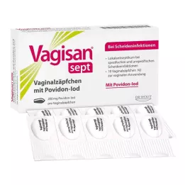 VAGISAN sept maksts svecītes ar povidona jodu, 10 gab