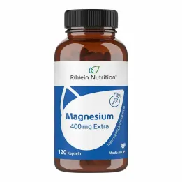 Magnija 400 mg papildu kapsulas, 120 gab