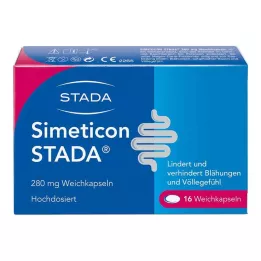 SIMETICON STADA 280 mg mīkstās kapsulas, 16 gab