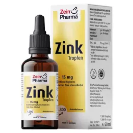ZINK TROPFEN 15 mg jonizēti, 50 ml