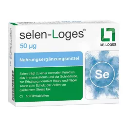 SELEN-LOGES 50 µg apvalkotās tabletes, 60 gab