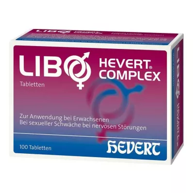 LIBO HEVERT Kompleksās tabletes, 100 gab