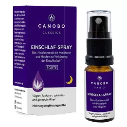 CANOBO Organiskās kaņepju sēklu eļļas miega aerosols Hopf./Mela., 10 ml