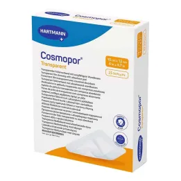 Cosmopor caurspīdīgs plēves pārsējs 10x12 cm sterils, 25 gab