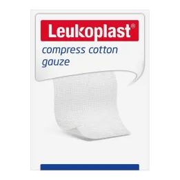 Leikoplasta komprese Kokvilnas marle st.10x10cm 8f, 25X2 gab