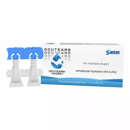 OCUTEARS Hydro+ acu pilieni vienas devas pipetes, 15X0,35 ml