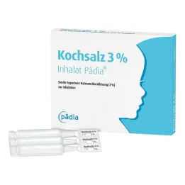 Galda sāls 3% inhalācijas bērnu ampulas, 60x4 ml