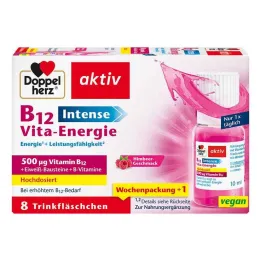 Doppelherz B12 Intense Vita Enerģijas dzēriena pudele, 8 gab