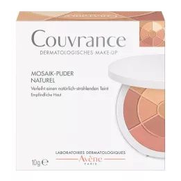 AVENE Couvrance Mosaic Powder dabīgs ar sūkli, 10 g