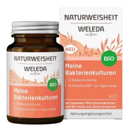 Weleda Natural Wisdom My Bacterial Cultures kapsulas, 40 gab