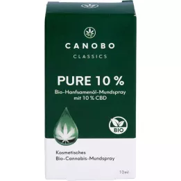 CANOBO Pure 10% Bio CBD Mutes aerosols, 10 ml