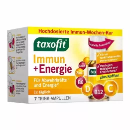 TAXOFIT Immun&amp;enerģijas dzēriena ampulas, 7X10 ml