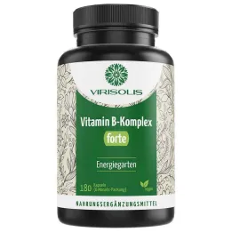 Virisolis B vitamīnu komplekss Forte 6-Mon.vegan kapsulas, 180 gab