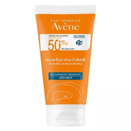 AVENE Sun Fluid SPF 50+ bez smaržas, 50 ml