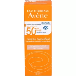 AVENE Sun Fluid SPF 50+ tonēts, 50 ml