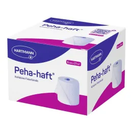 Peha-Haft fiksējošais pārsējs bez lateksa 6 cmx21 m, 1 gab