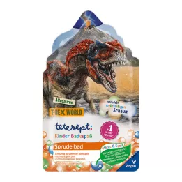TETESEPT Bērnu peldēšanās jautra burbuļvanna T-Rex World, 40 g