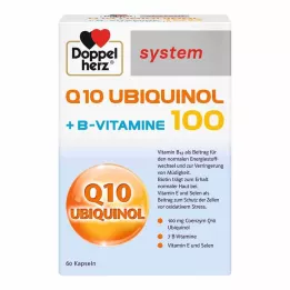 DOPPELHERZ Q10 Ubiquinol 100 sistēmas kapsulas, 60 gab