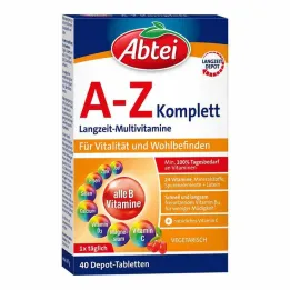 Abtei A-Z Complete Tabletes, 40 gab