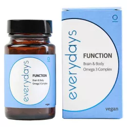 EVERDAYS Function Brain & Body Omega-3 vegan WKA, 60 gab