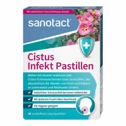 sanotact®Cistus Infekcijas Pastilas, 30 gab