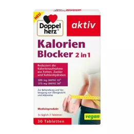 DOPPELHERZ Kaloriju bloķētājs 2in1 tabletes, 30 gab